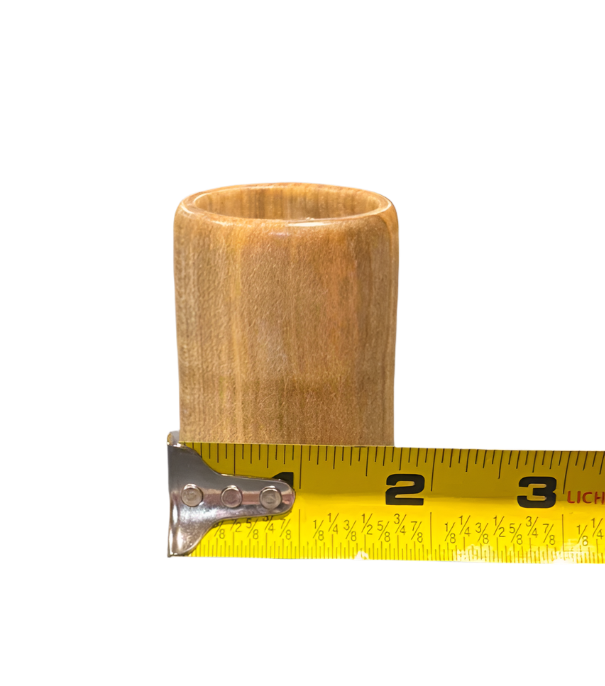 Curly Maple Shot Glass - Handcrafted Durable & Sustainable Design Wood Drinkware