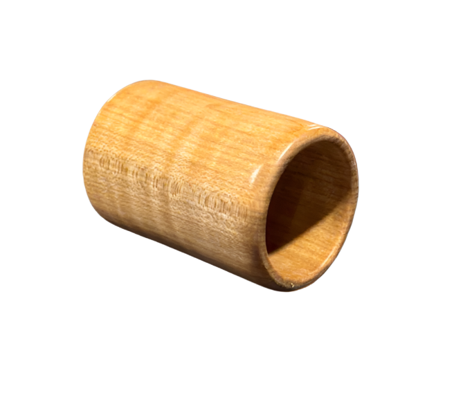 Curly Maple Shot Glass - Handcrafted Durable & Sustainable Design Wood Drinkware