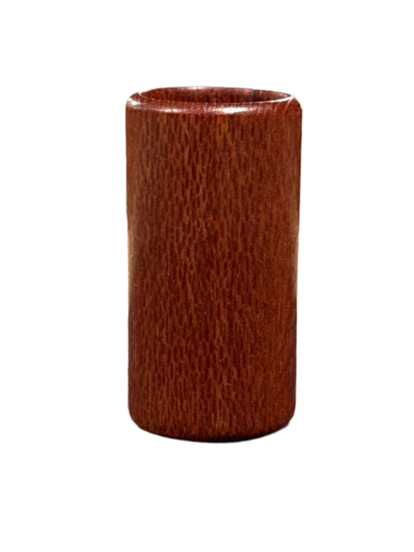 Leopardwood Shot Glass - Handmade Wooden Drinking Glass 3 1/2" x 1 3/4" - Drinkware