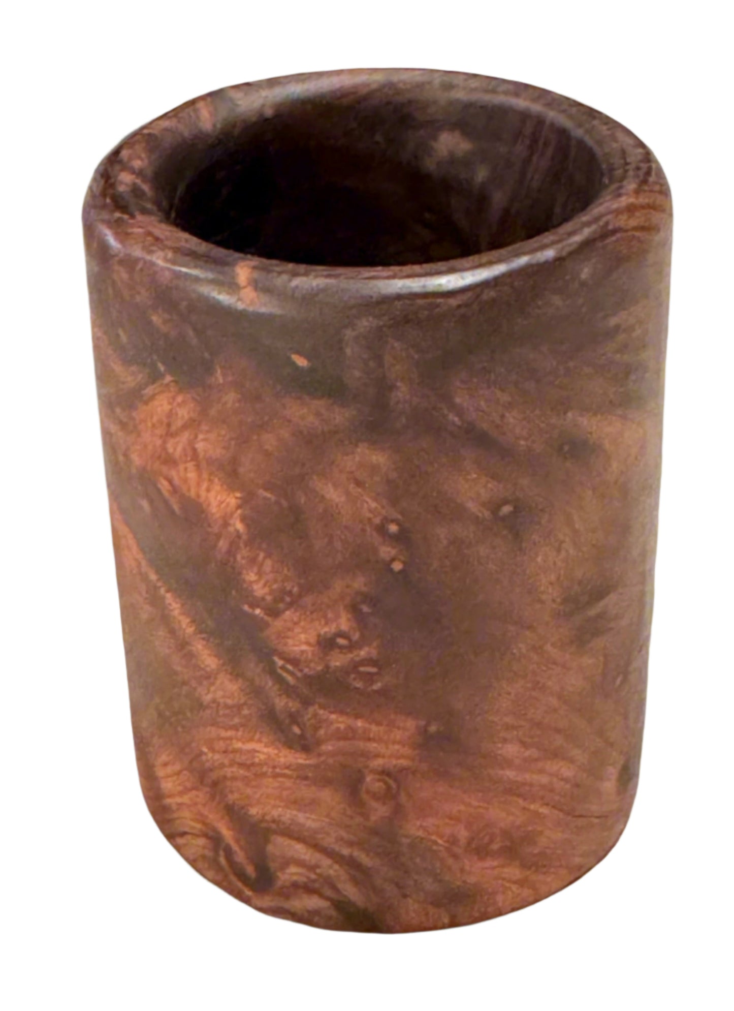 Old Growth Redwood Wood Shot Glass - Handcrafted Durable & Sustainable Design Wood Drinkware