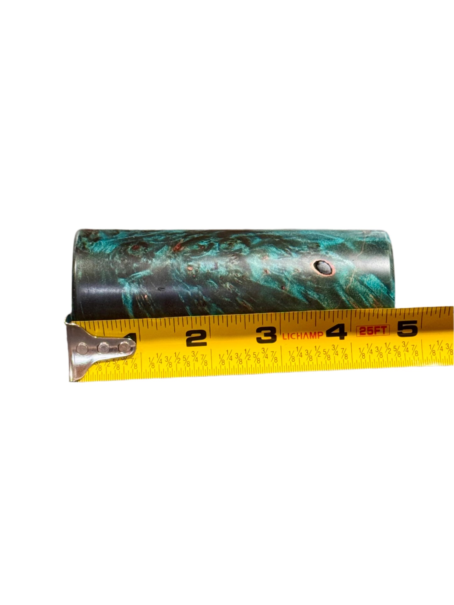Mappa Burl Green Shot Glass "The Big Shot" - Handcrafted Durable & Sustainable Wood Drinkware