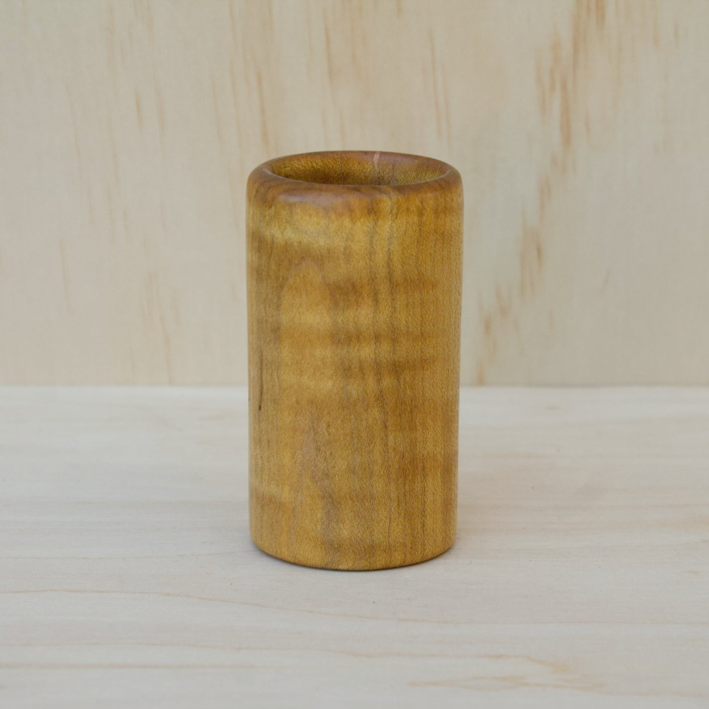 Curly Maple Shot Glass