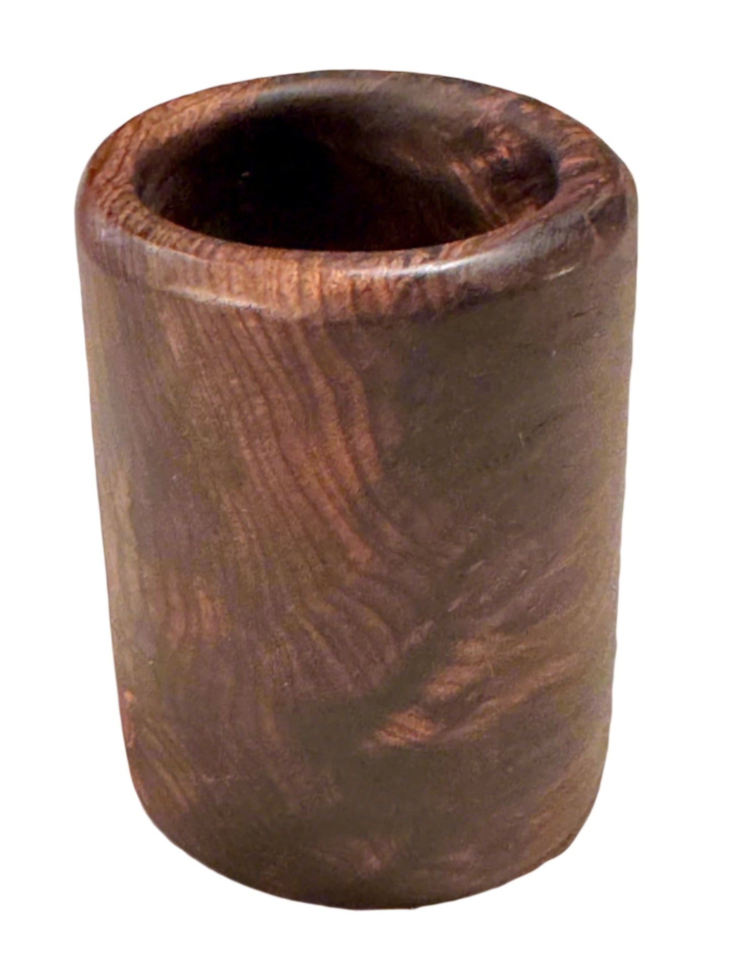 Old Growth Redwood Wood Shot Glass - Handcrafted Durable & Sustainable Design Wood Drinkware