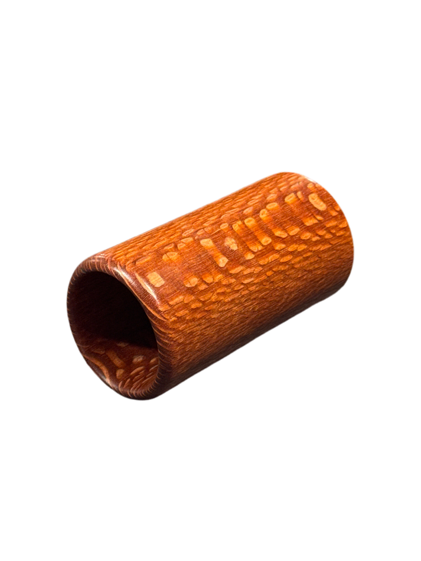 Leopardwood Shot Glass - Handmade Wooden Drinking Glass 3 1/2" x 1 3/4" - Drinkware