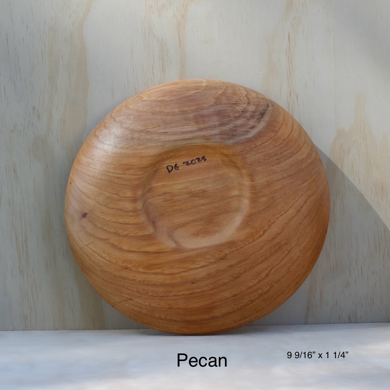 Pecan Wood Bowl #1