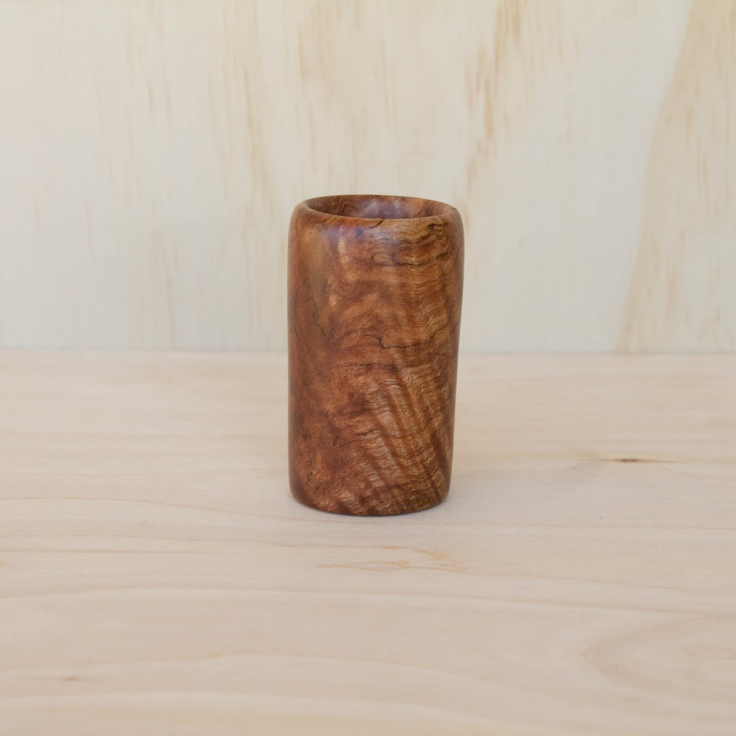 Spalted Maple Burl Shot Glass