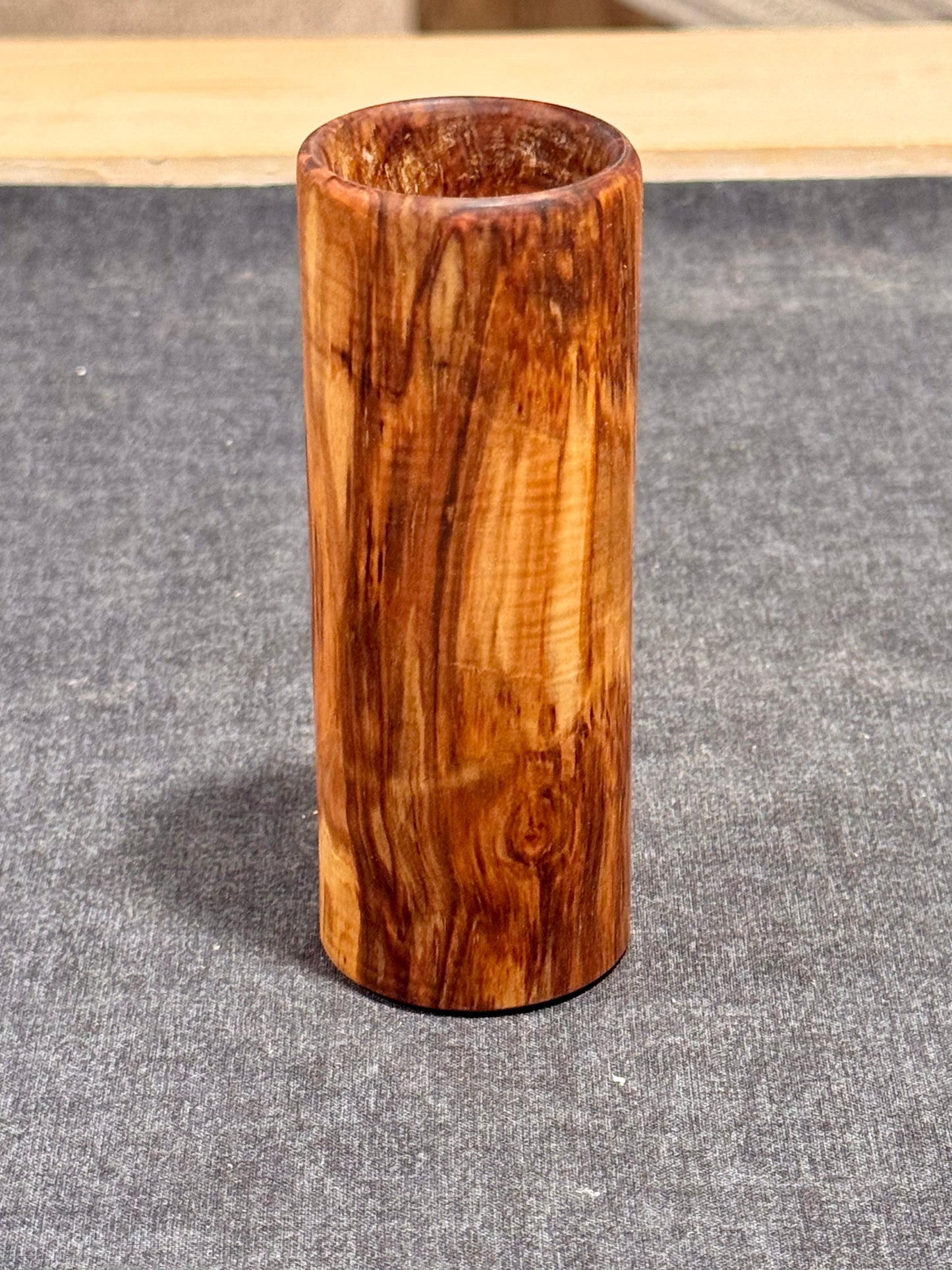 Colorado Cottonwood Wood Shot Glass #2 - Handcrafted Durable & Sustainable Design Wood Drinkware