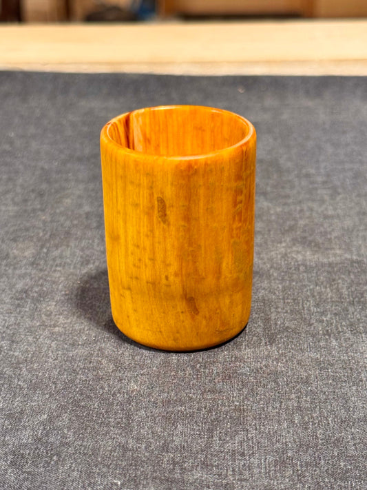 Aspen Wood Shot Glass #2 - Handcrafted Durable & Sustainable Design Wood Drinkware