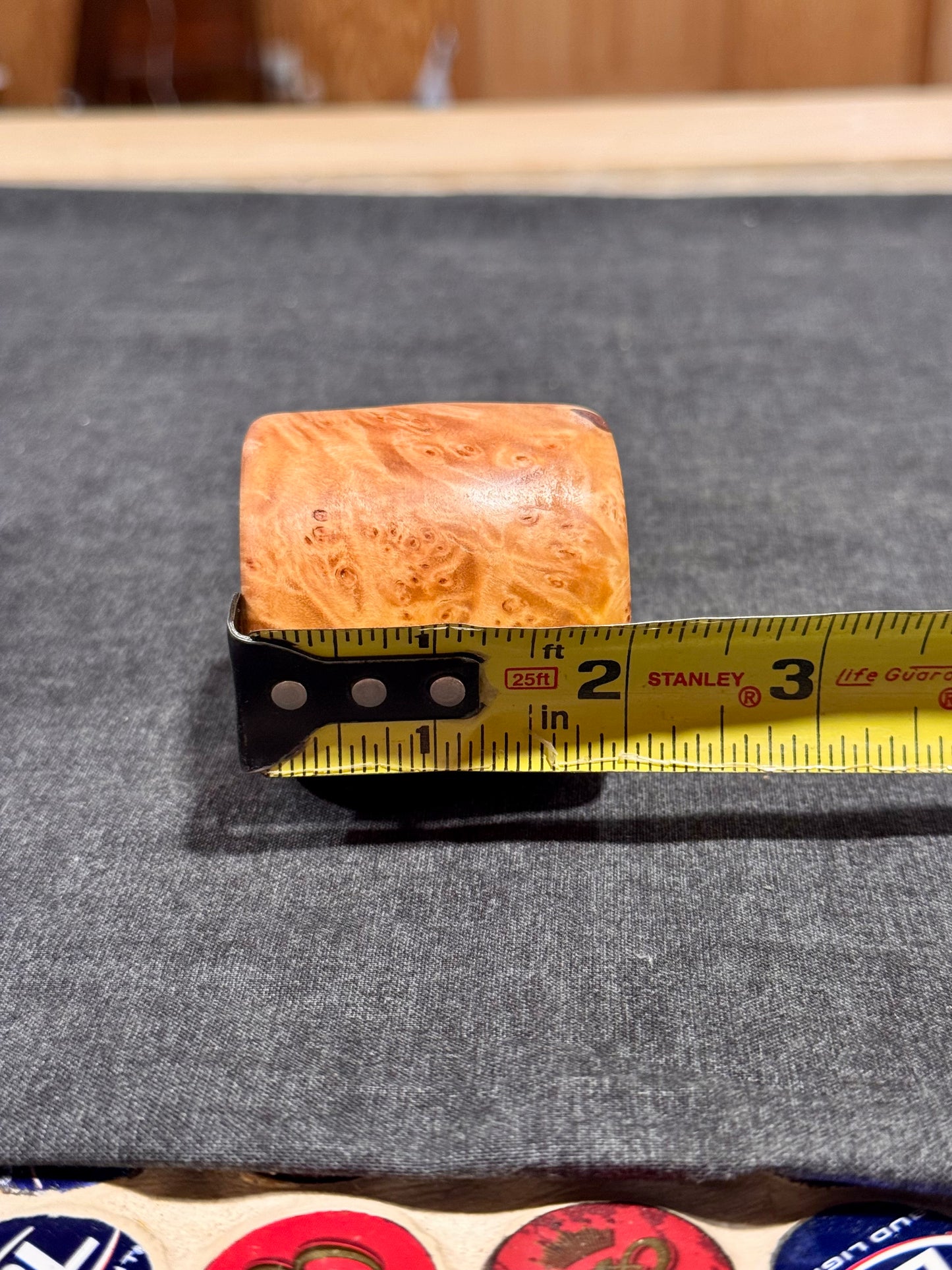 Maple Burl Shot Glass #4 - Handcrafted Durable & Sustainable Design Wood Drinkware