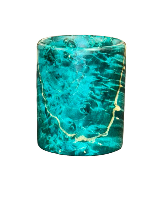 Box Elder Burl Shot Glass & Bowl Combo - Handcrafted Durable & Sustainable Wood Drinkware & Bowl
