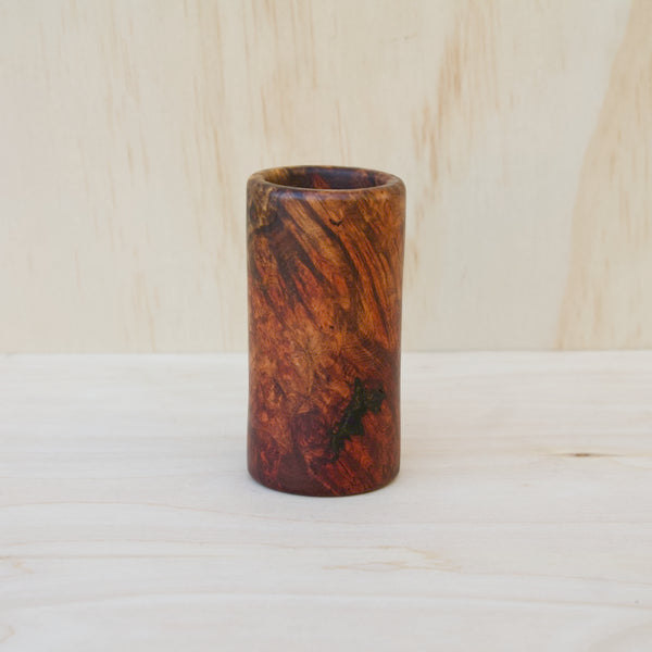 Amboyna Burl Shot Glass #2