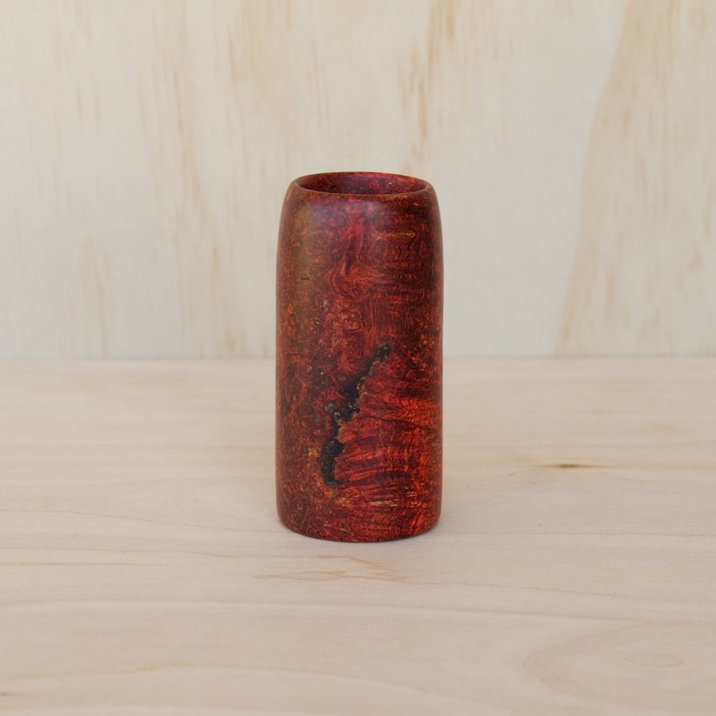 Amboyna Burl Shot Glass #4