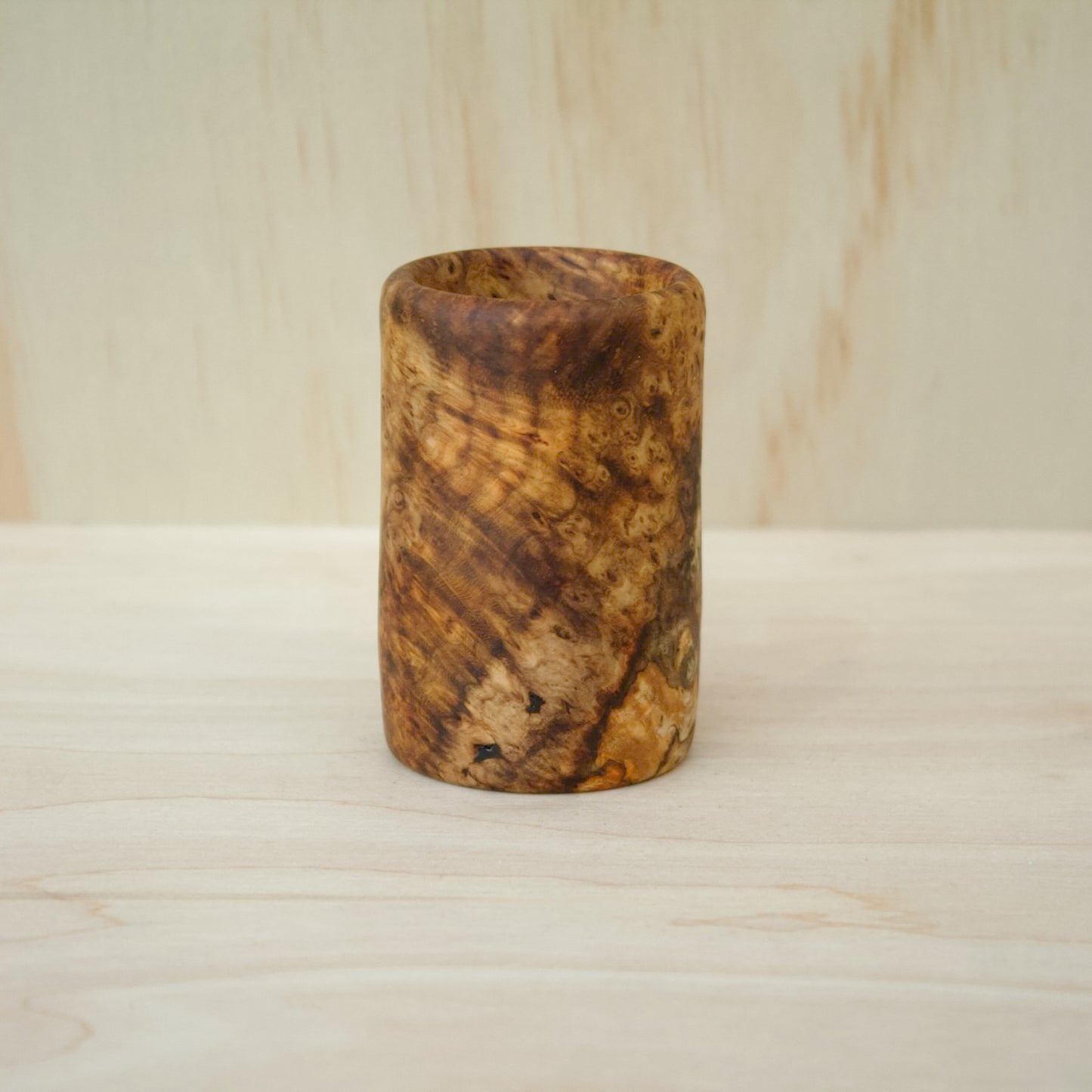 Amboyna Burl Shot Glass #5