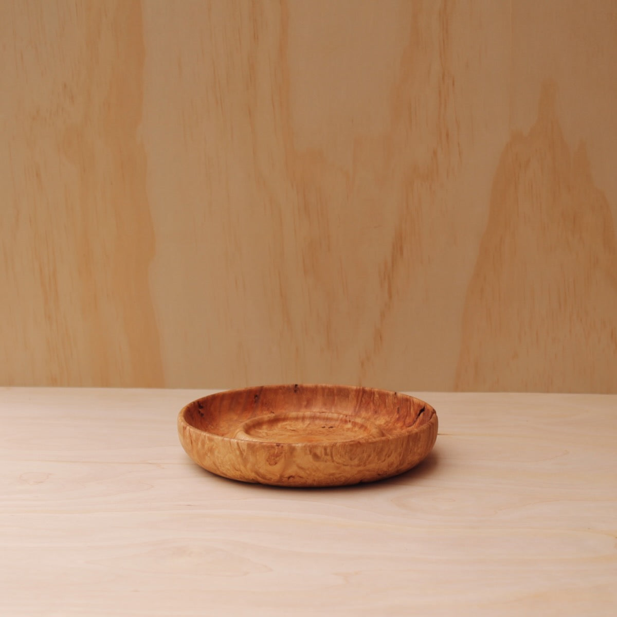 Big Leaf Maple Burl Plate