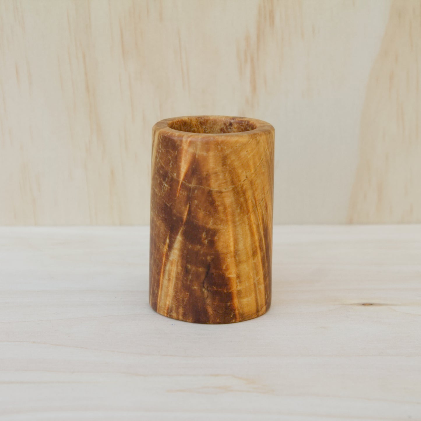 Box Elder Burl Shot Glass