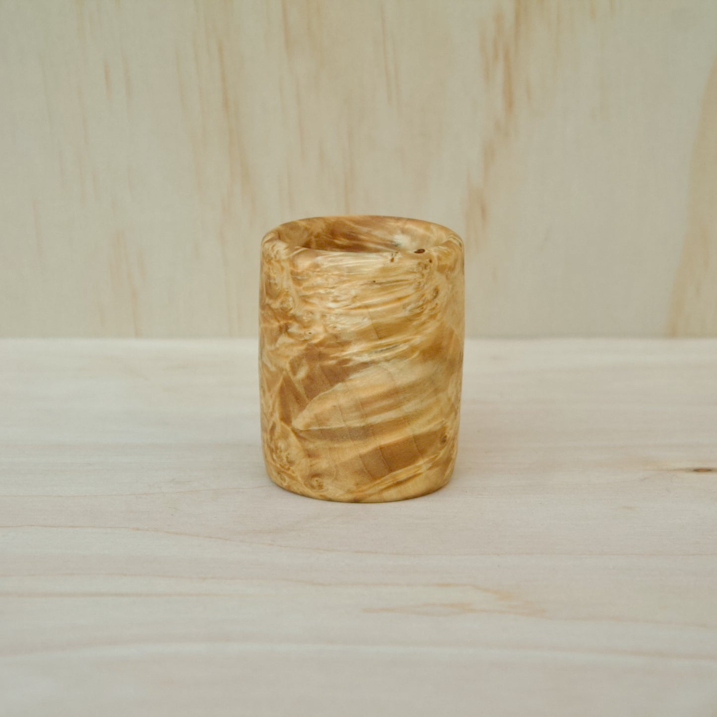 Box Elder Burl Shot Glass #2