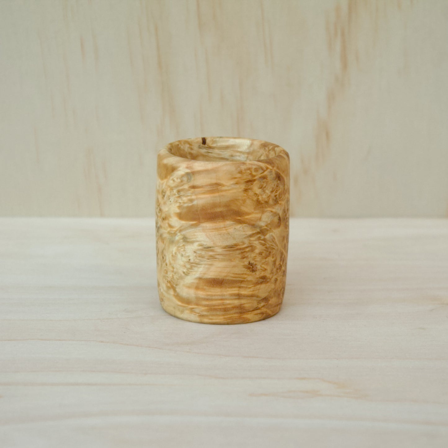 Box Elder Burl Shot Glass #2