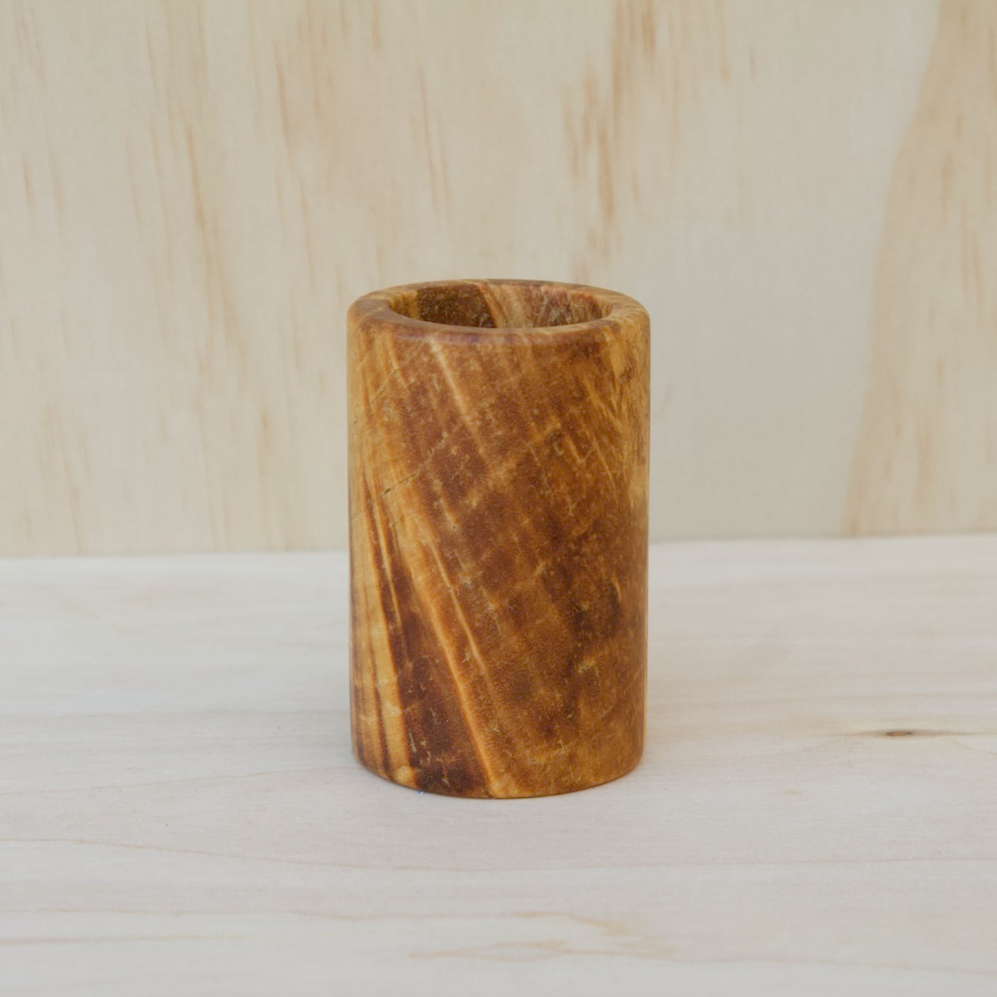 Box Elder Burl Shot Glass