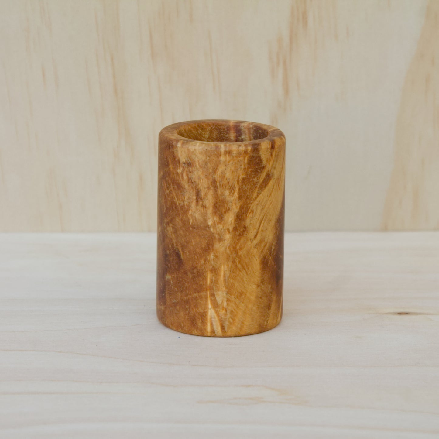 Box Elder Burl Shot Glass