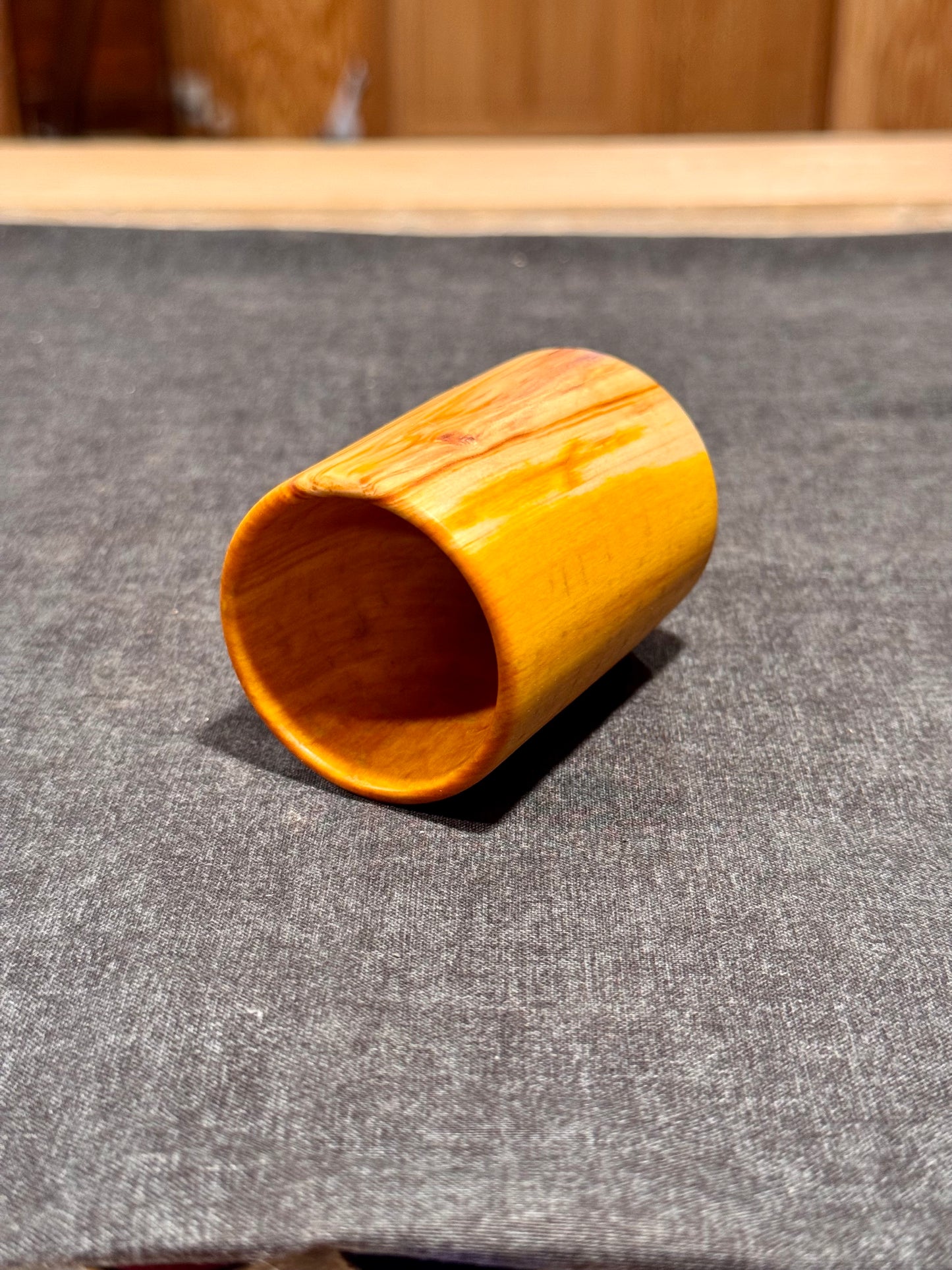 Aspen Wood Shot Glass #2 - Handcrafted Durable & Sustainable Design Wood Drinkware