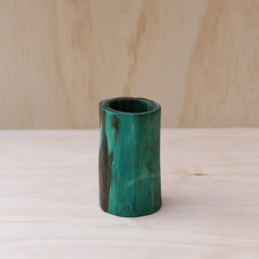 Colorado Cottonwood Green Shot Glass