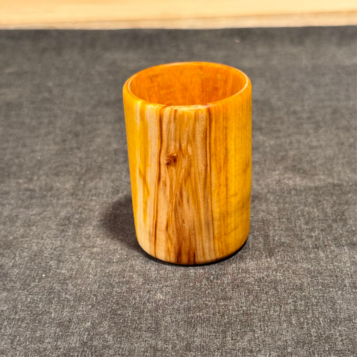 Aspen Wood Shot Glass #2 - Handcrafted Durable & Sustainable Design Wood Drinkware