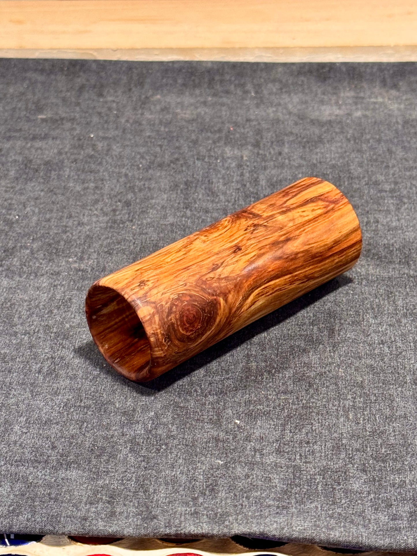 Colorado Cottonwood Wood Shot Glass #2 - Handcrafted Durable & Sustainable Design Wood Drinkware