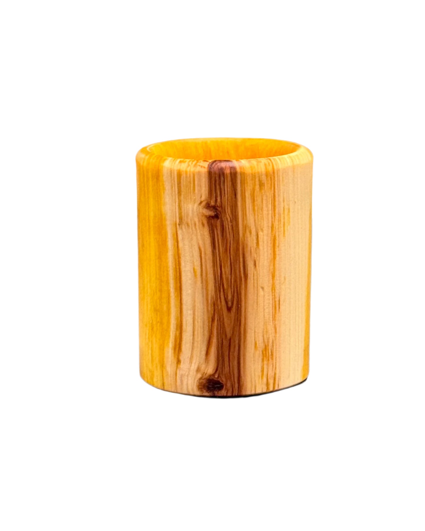 Aspen Wood Shot Glass #1 - Handcrafted Durable & Sustainable Design Wood Drinkware