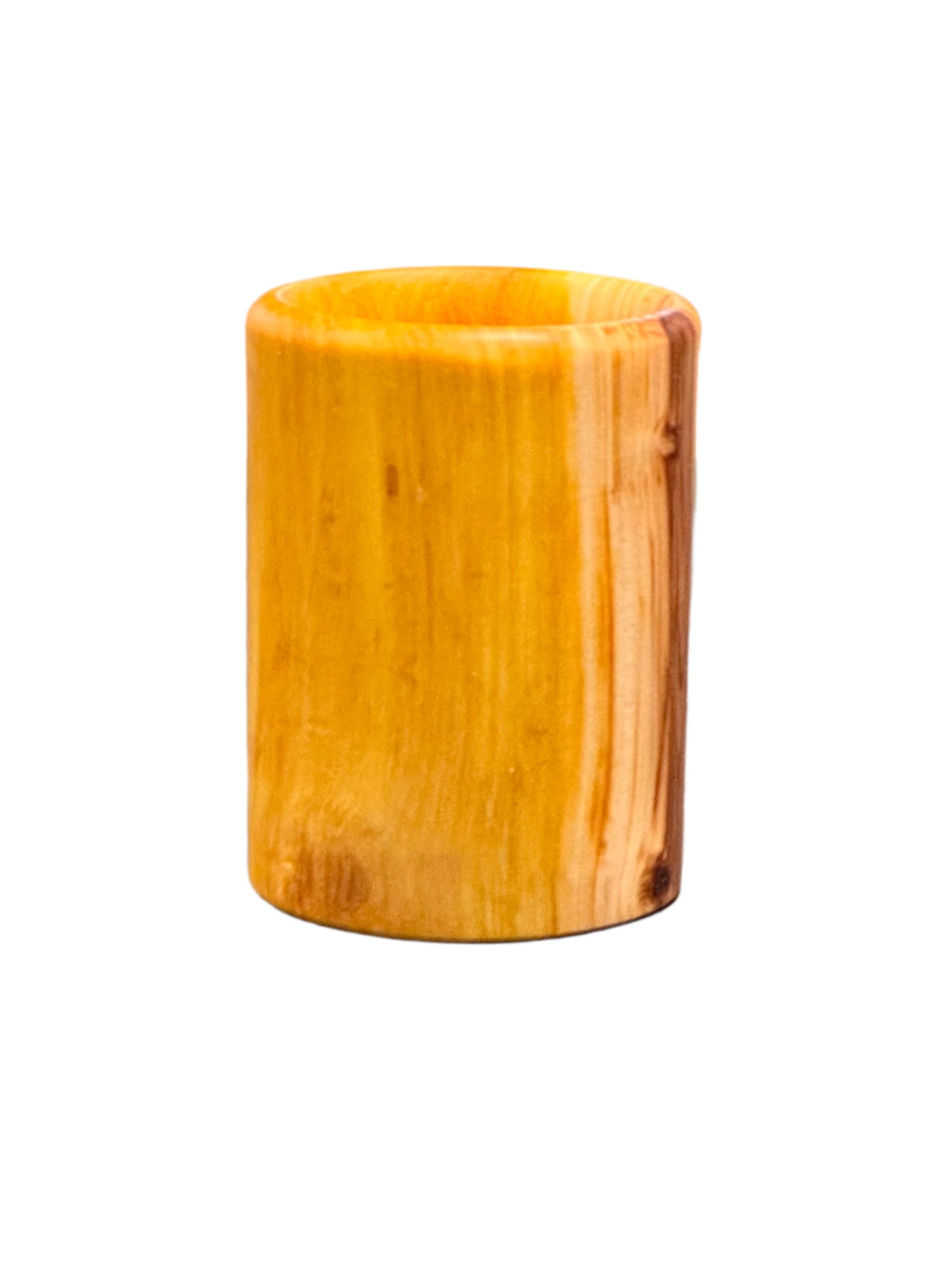 Aspen Wood Shot Glass #1 - Handcrafted Durable & Sustainable Design Wood Drinkware