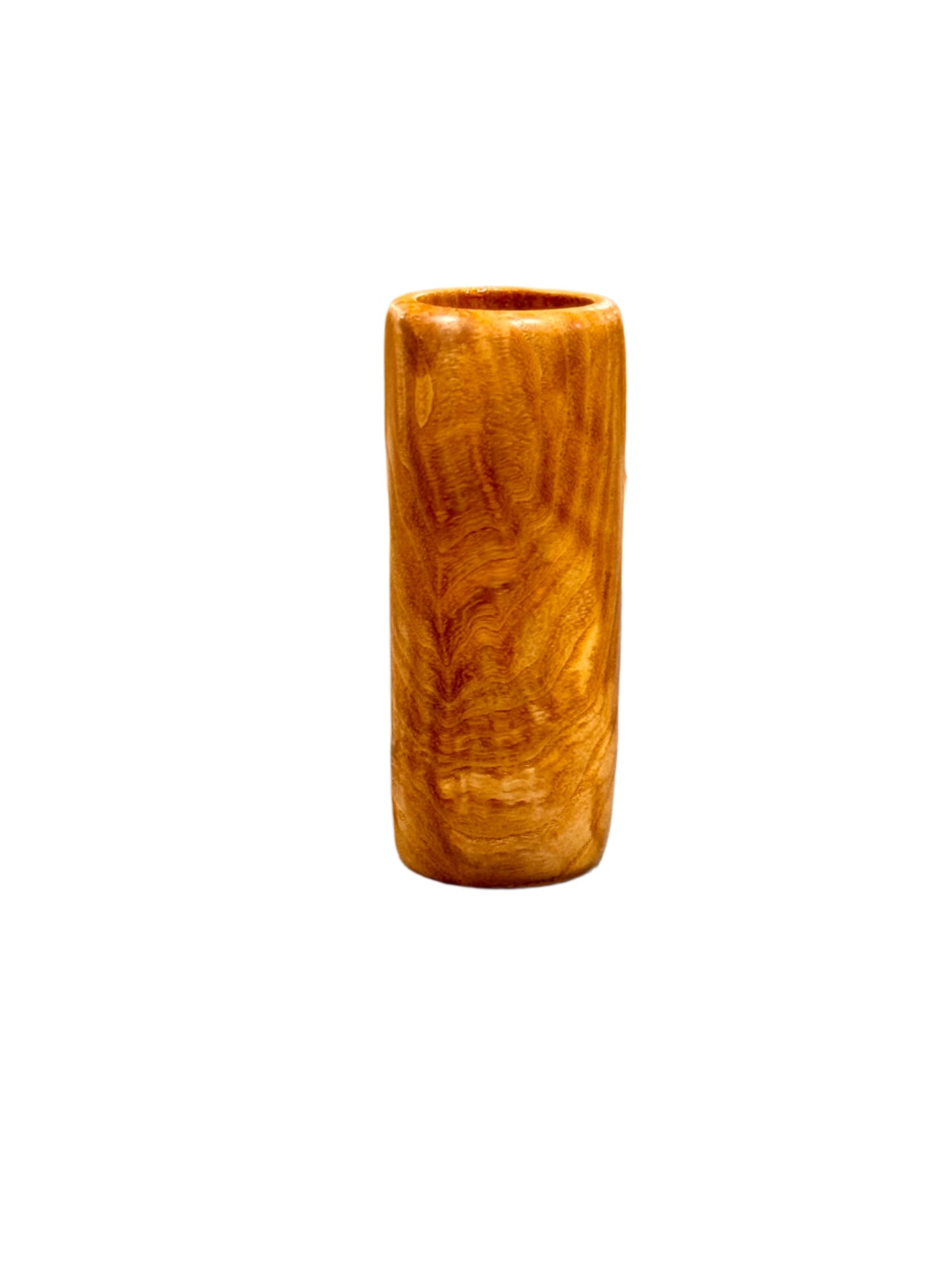 Ash Figured Shot Glass #2 - Handmade Wooden Drinking Glass