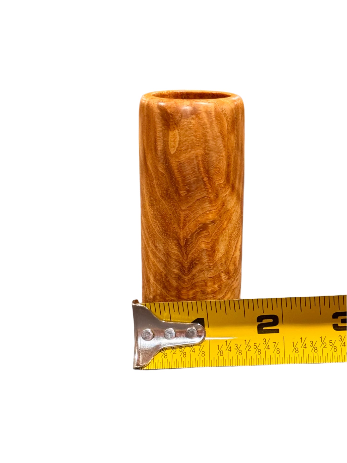Ash Figured Shot Glass #2 - Handmade Wooden Drinking Glass