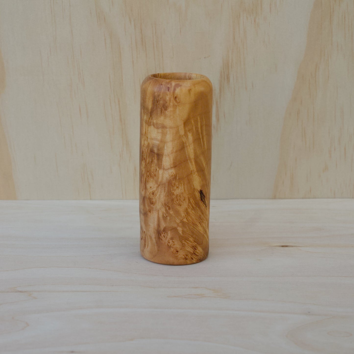 Maple Burl Shot Glass