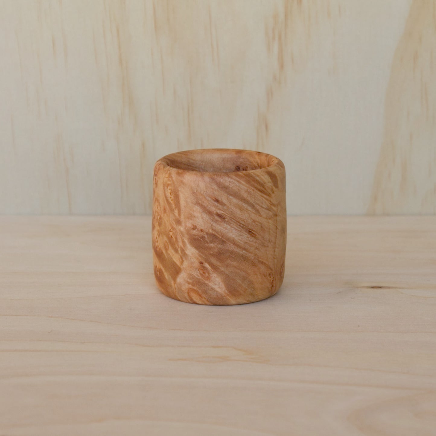 Maple Burl Shot Glass #4