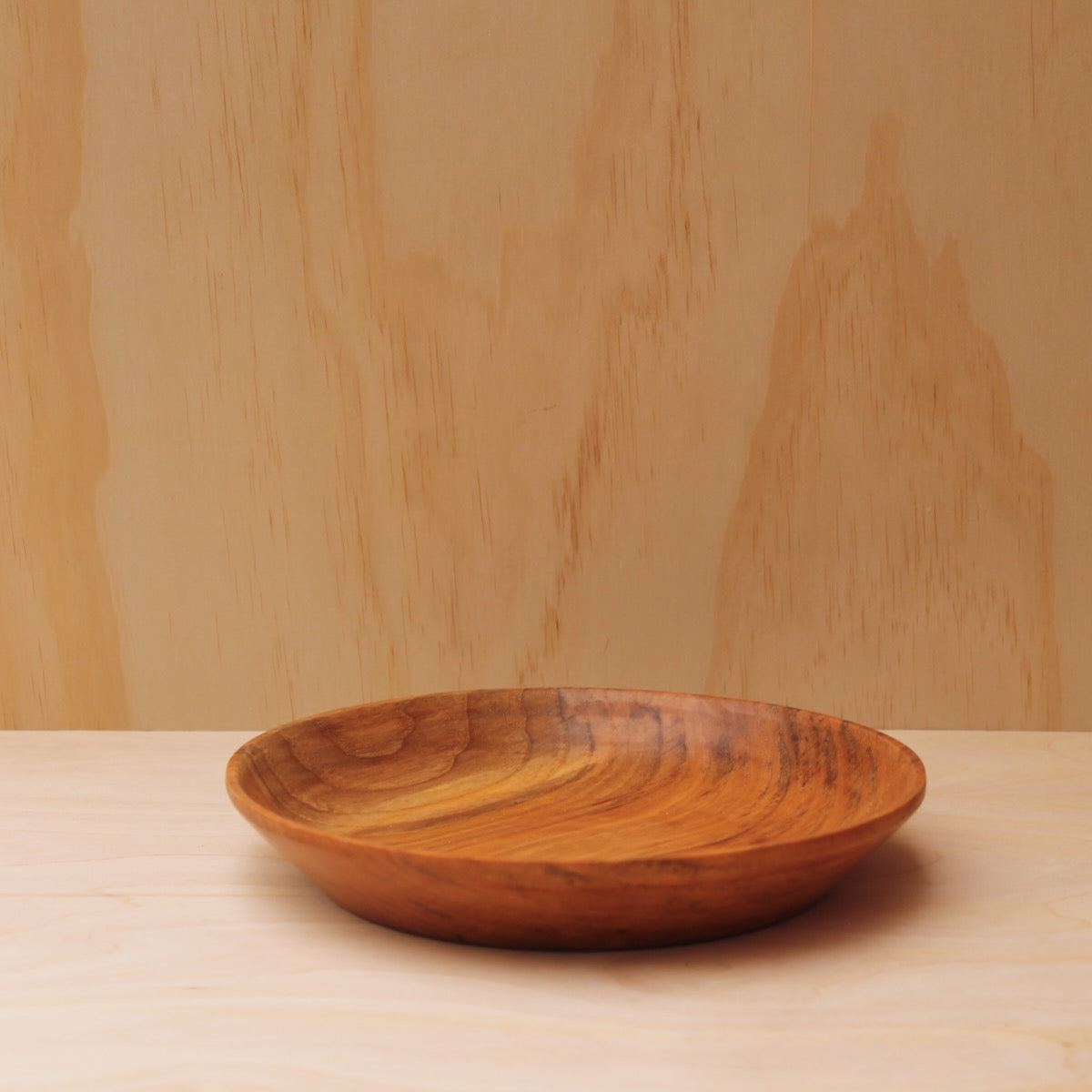 food safe and decorative deep wooden palte