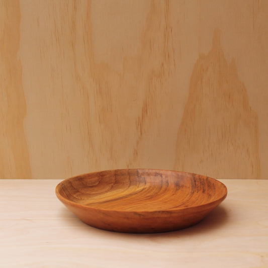 food safe and decorative deep wooden palte