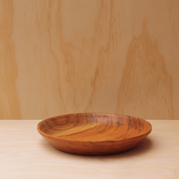 food safe and decorative deep wooden palte