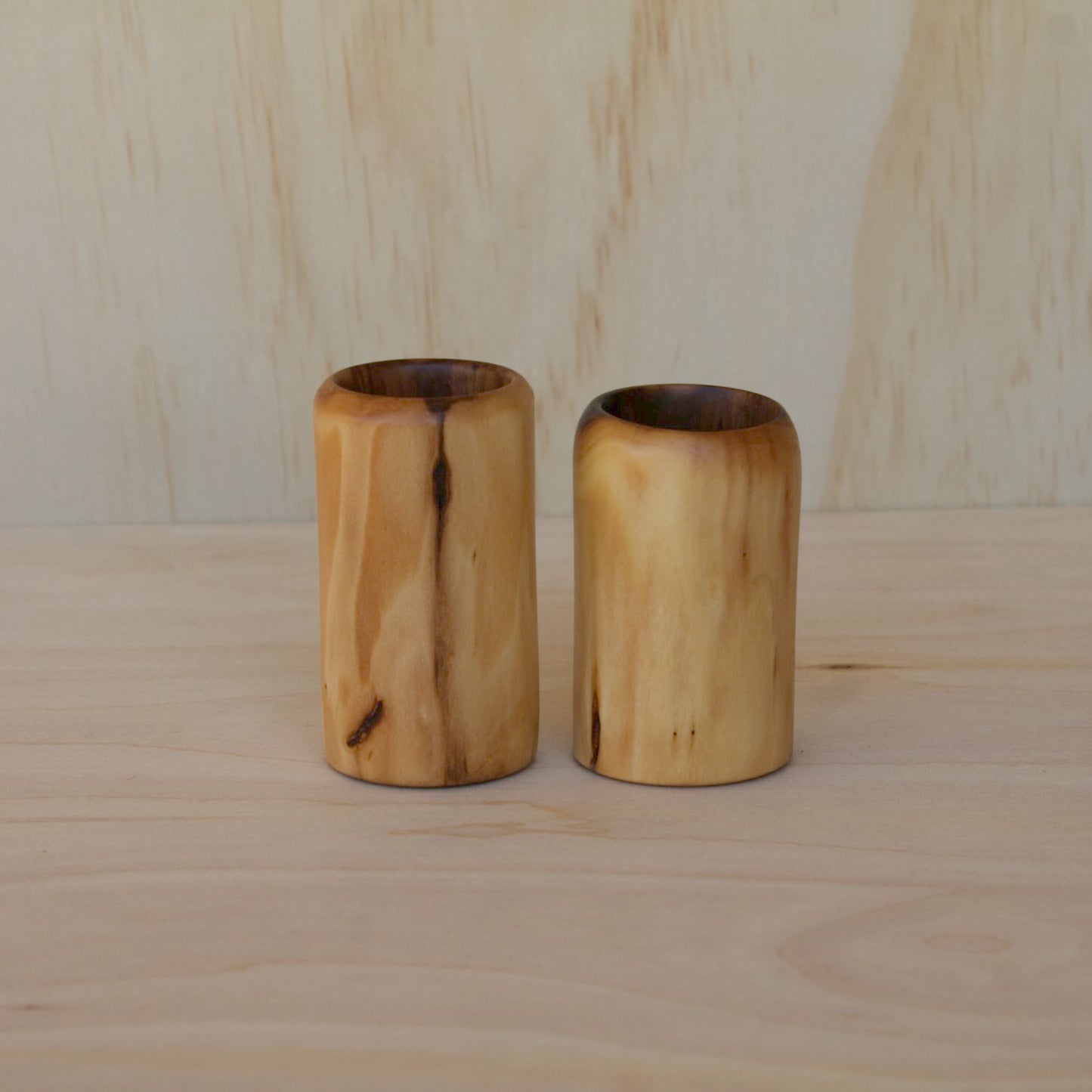 Plains Cottonwood Shot Glass Pair
