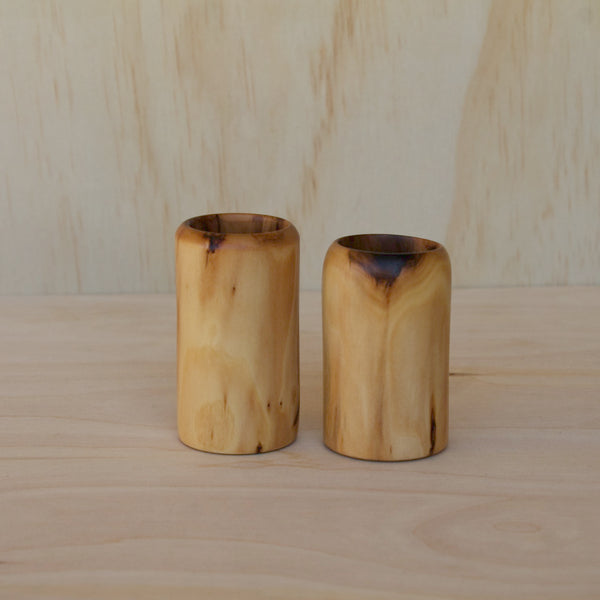 Plains Cottonwood Shot Glass Pair