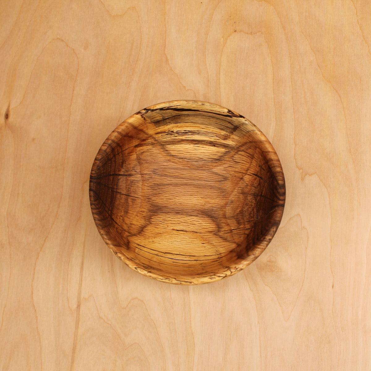 Rescued Grain Spalted Oak Bowl #2