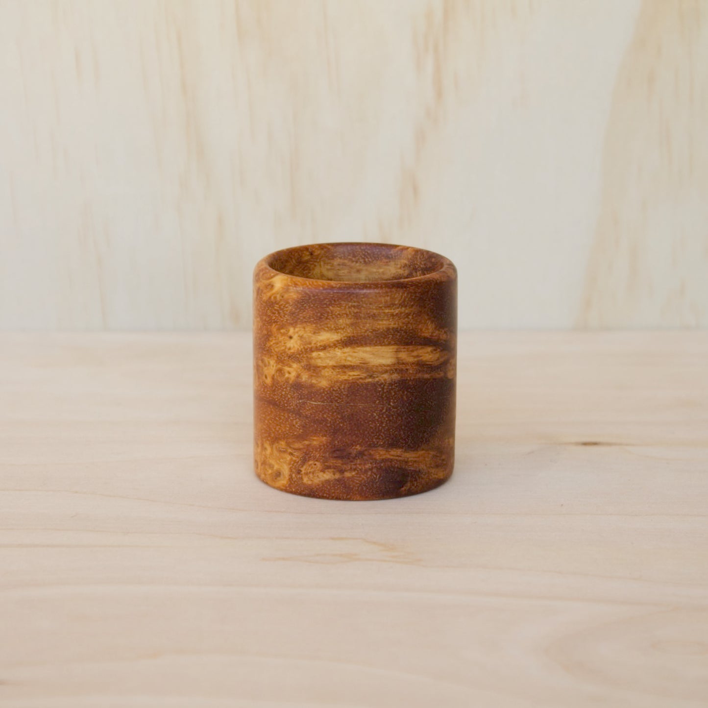 River Tamarind Burl Shot Glass #3