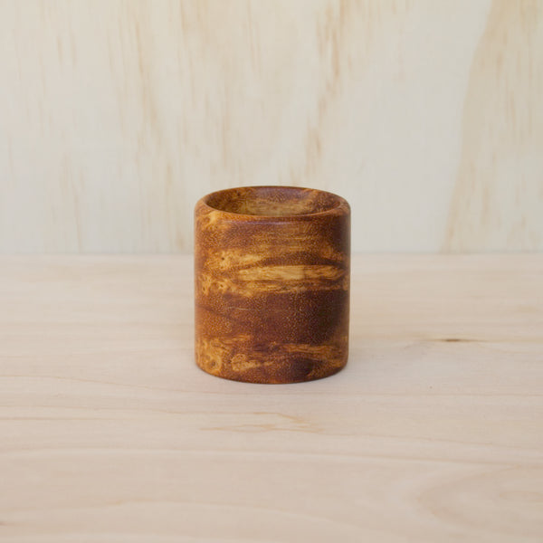 River Tamarind Burl Shot Glass #3