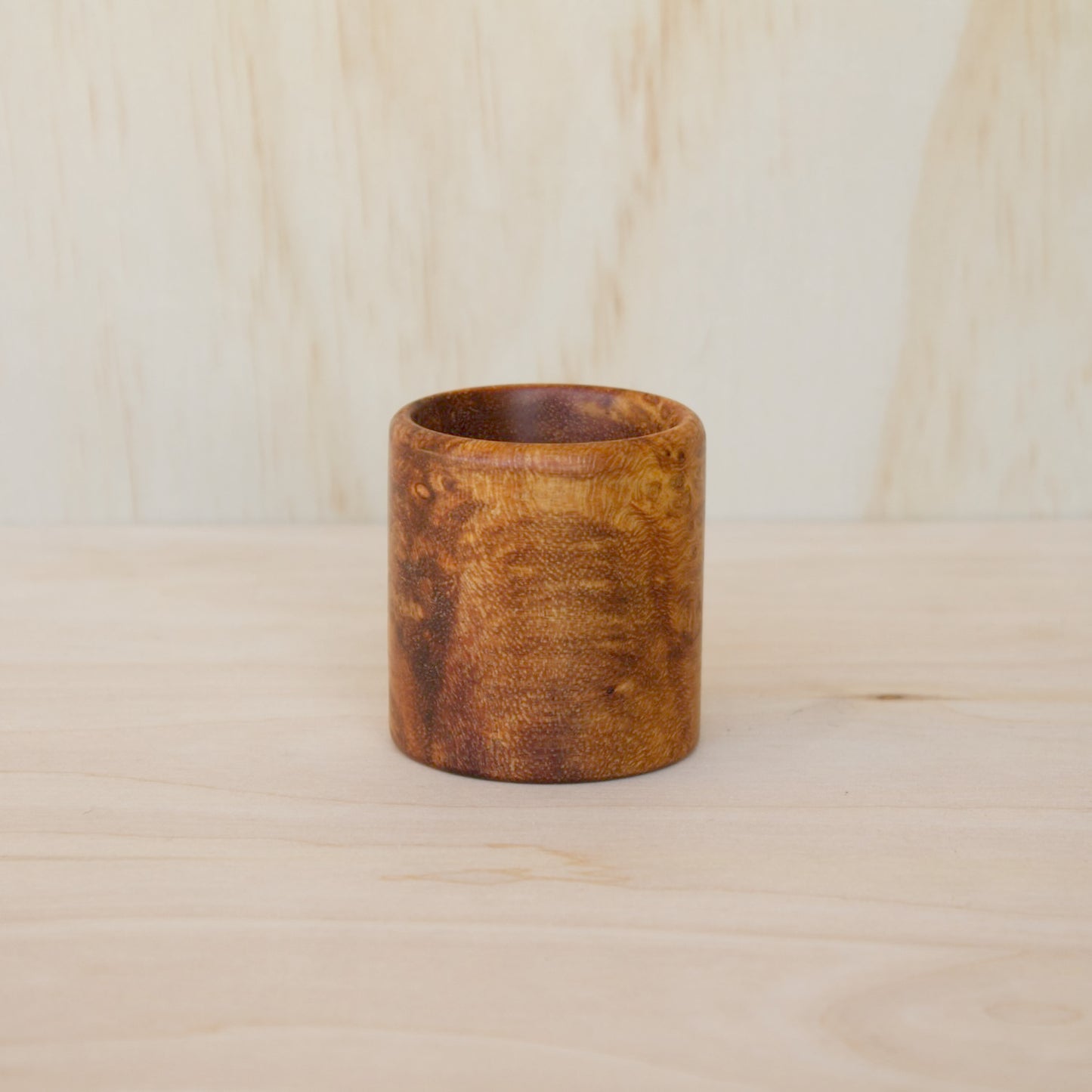 River Tamarind Burl Shot Glass #3