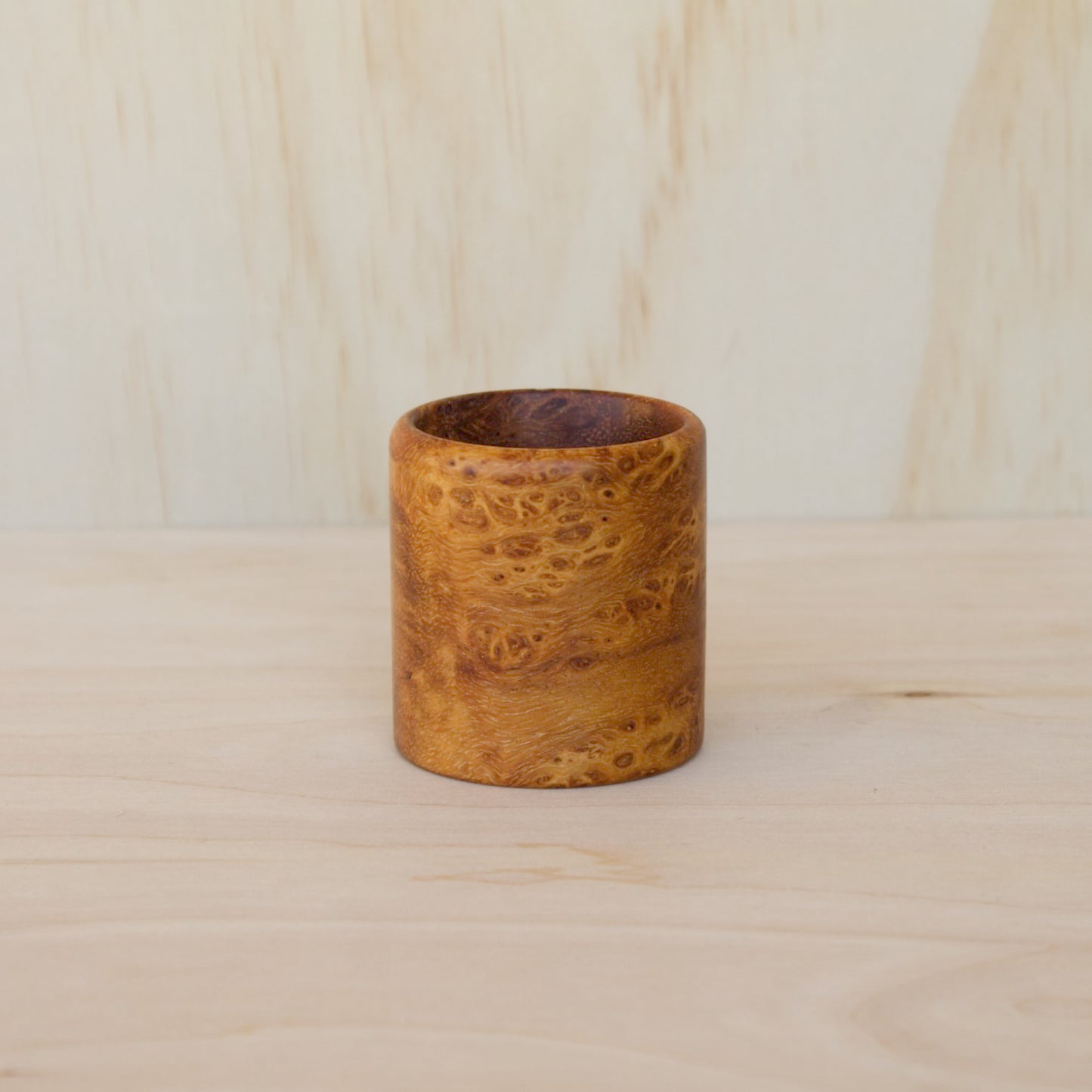 River Tamarind Burl Shot Glass #3