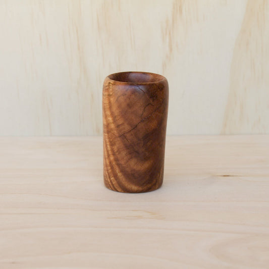 Spalted Maple Burl Shot Glass