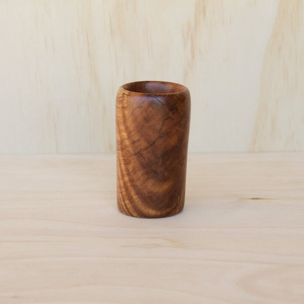 Spalted Maple Burl Shot Glass