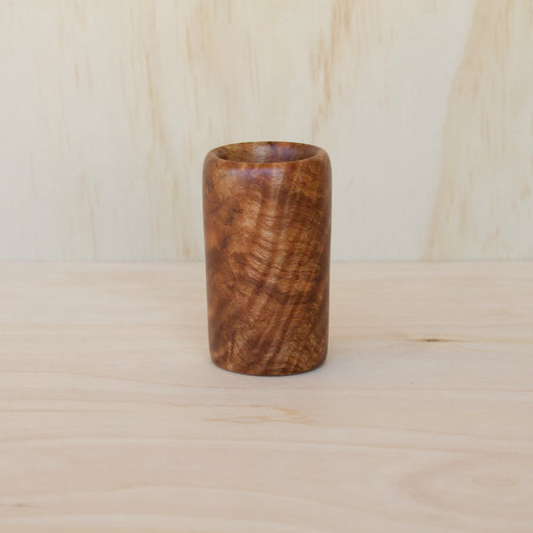 Spalted Maple Burl Shot Glass