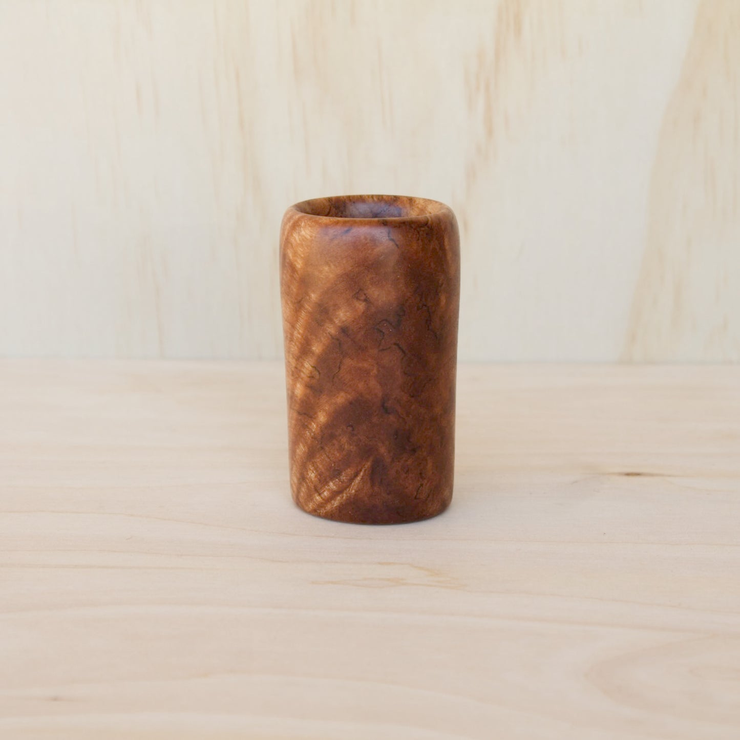 Spalted Maple Burl Shot Glass