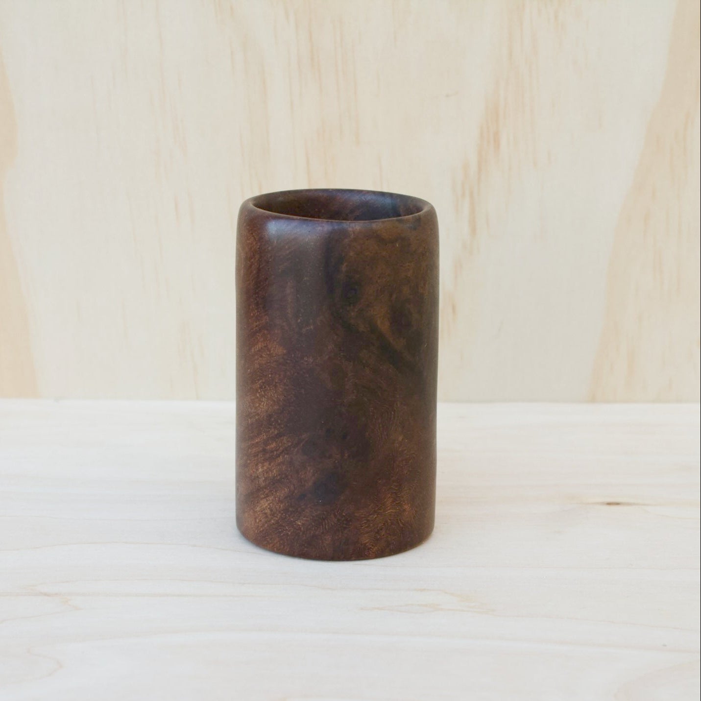 Walnut Burl Shot Glass