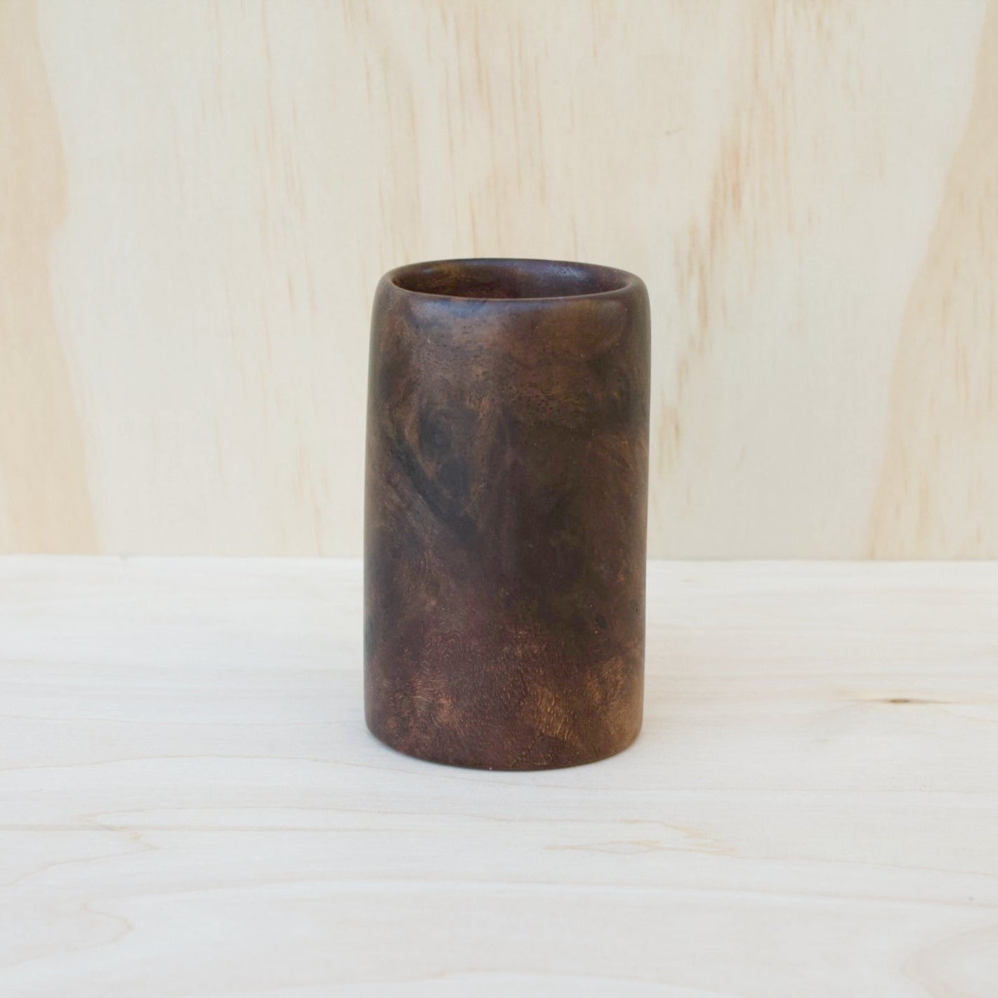 Walnut Burl Shot Glass