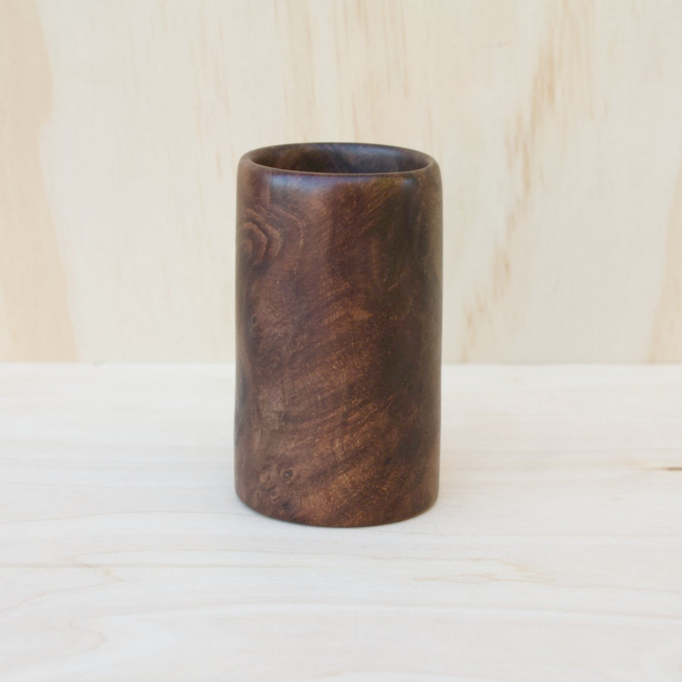 Walnut Burl Shot Glass